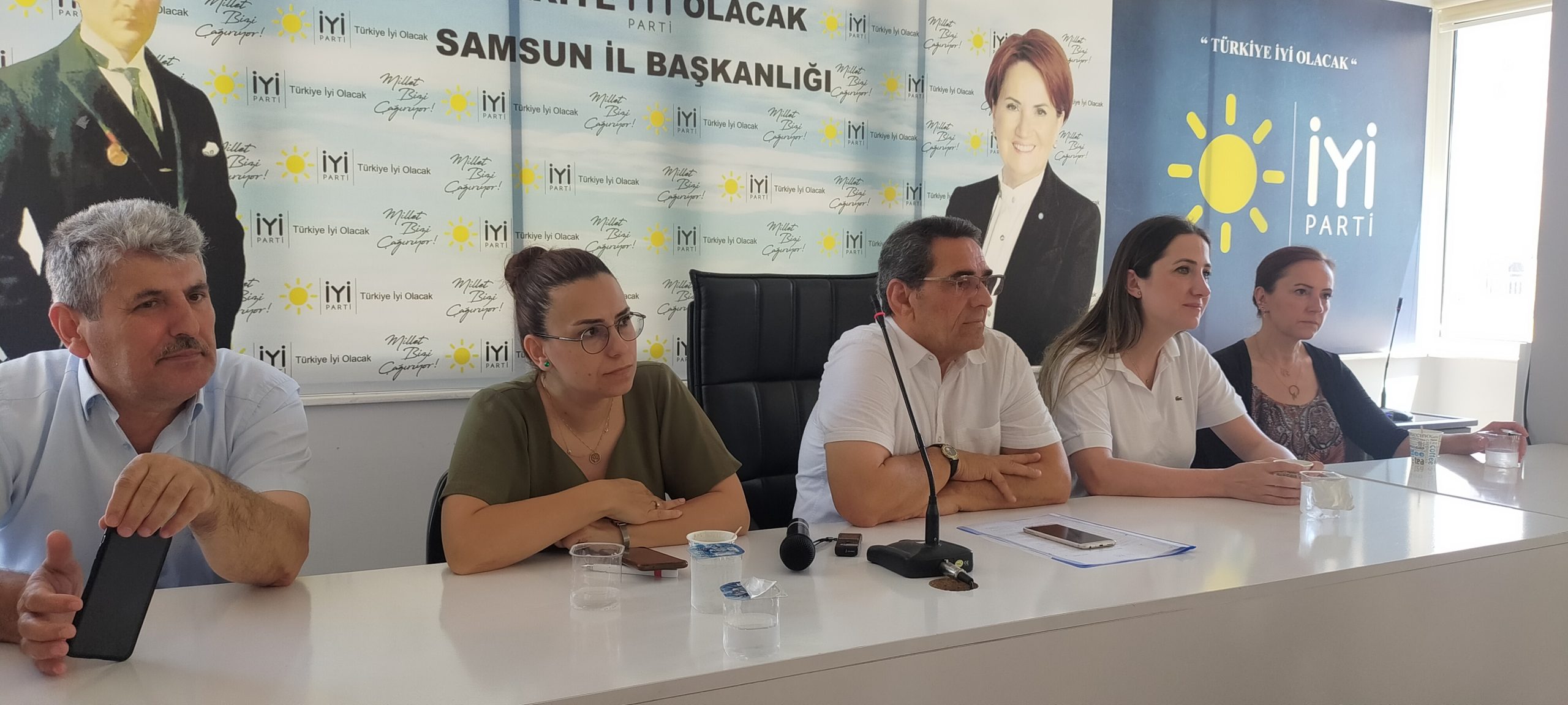 SAMSUN İYİ PARTİ, Hiç kimsenin kuskusu olmasın, bütün kadrolarımız la birlikte milletimizin sesi olacağız.