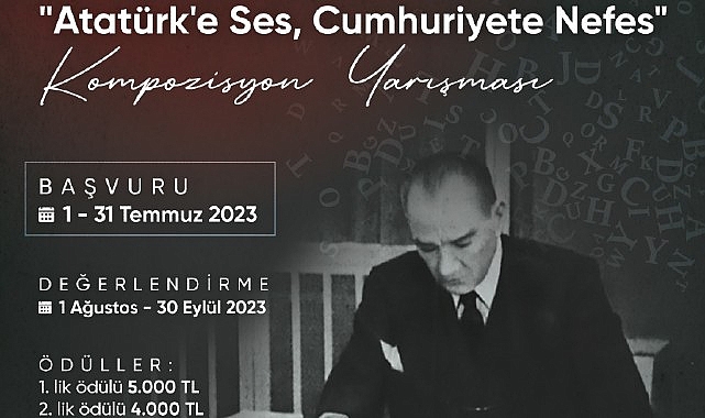 “Atatürk’e Ses, Cumhuriyet’e Nefes”