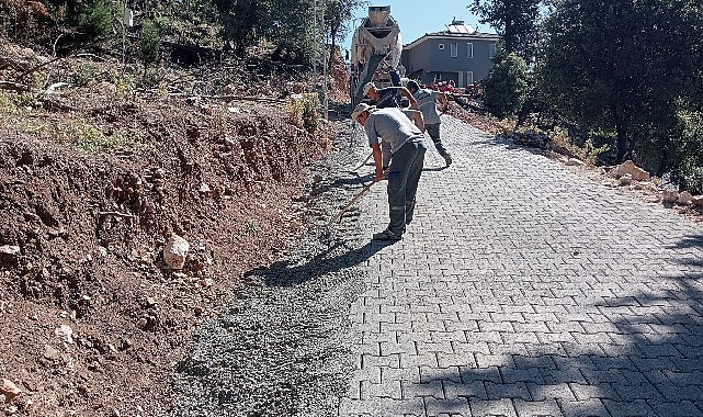 Beycik’te yol çalışmaları