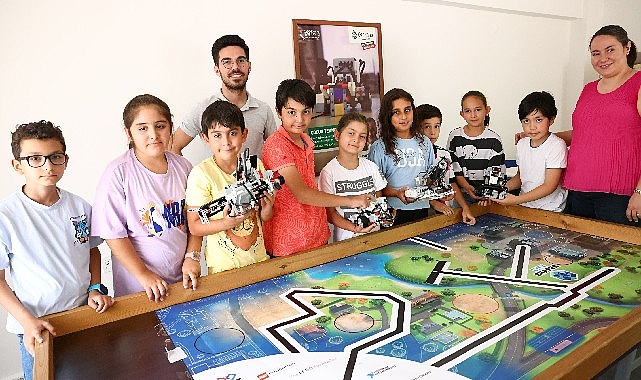 Çocuk teknoloji evi’nde yaz atölyeleri başladı 