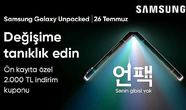 Hepsiburada’da Geleceğin Galaxy’si için Ön Kayda Özel 2.000 TL Kupon Fırsatı