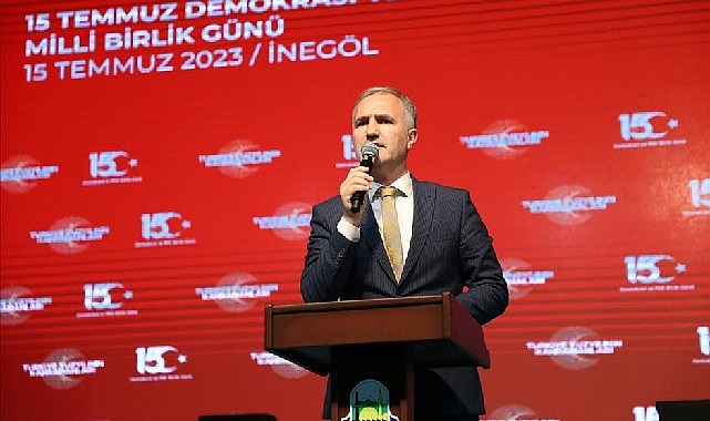 İnegöl’de 15 Temmuz Şehitleri Anıldı, Milletin Zaferi Kutlandı