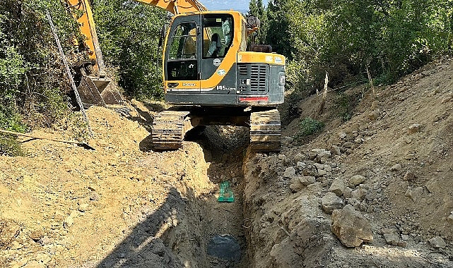 İSU Karamursel’de 5 Mahalleye yeni altyapı hattı yapıyor