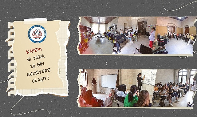 KAPEM’den 20 bin kişiye ücretsiz Mesleki ve Kişisel Gelişim Kursu
