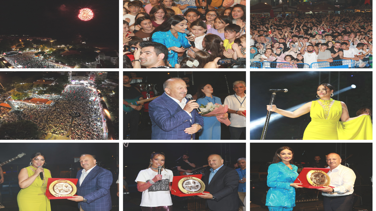 ÜNYE’DEN YILDIZLAR GEÇTİ