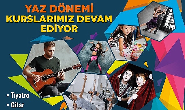 Narlıdere’nin Kültür Sanat Kursları yazın da devam ediyor