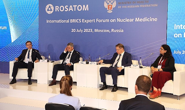 Rusya Sağlık Bakanlığı ve Rosatom’un düzenlediği BRICS Uluslararası Nükleer Tıp Uzman Forumu Moskova’da başladı