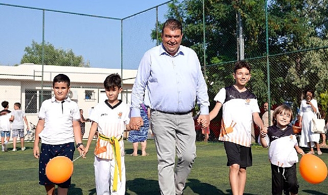 Seferihisar’da “Yaz Spor Okulu”na büyük ilgi