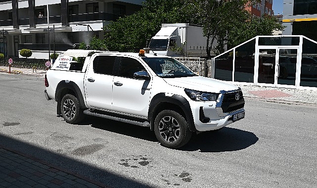 Selçuklu’da ilaçlama çalışmaları sürüyor