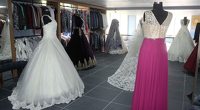 Tekkeköy’de Gelinlik ve Damatlıklar Hayır Çarşısı’ndan