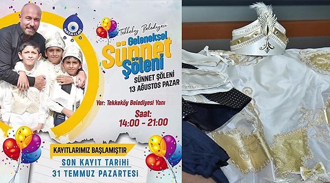 Tekkeköy’de Sünnet Şöleni Hazırlıkları Sürüyor