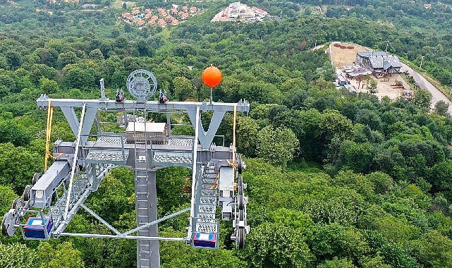 Teleferik’te Derbent İstasyonu tamam