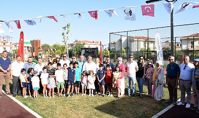 Torbalı Belediyesi Türkan Saylan Parkı açıldı