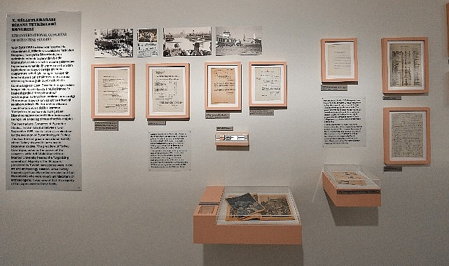 “Türkiye’De Bizans Çalışmalarının Serüveni” sergisi ziyarete açıldı