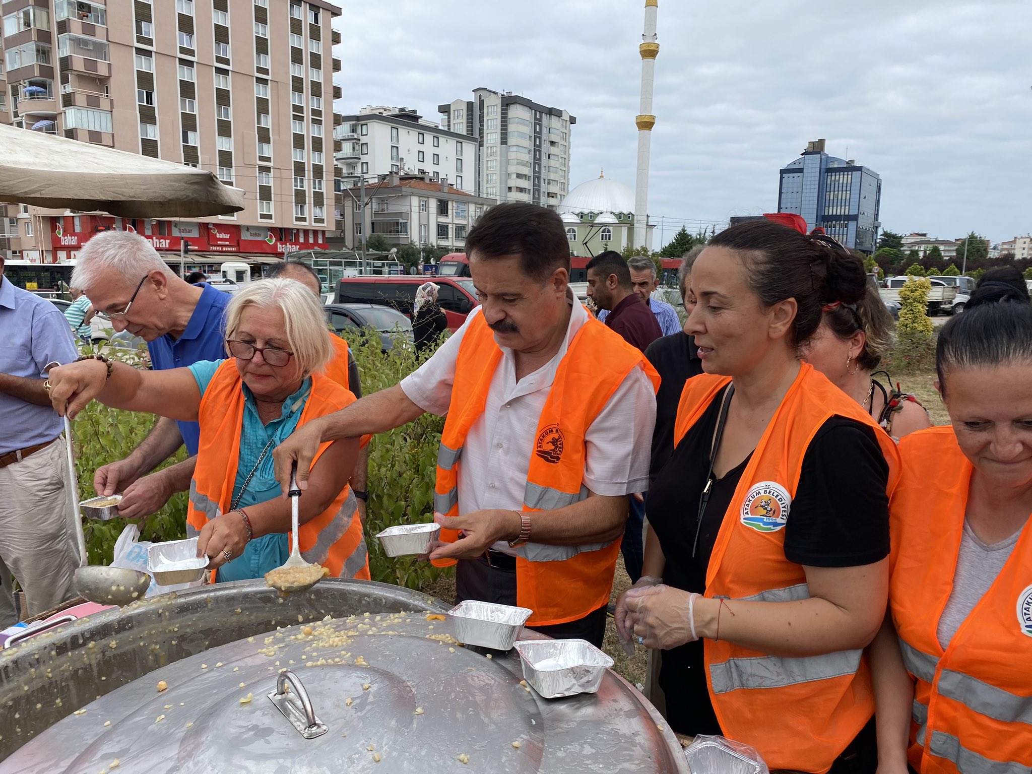 Atakum’da aşure dayanışması 