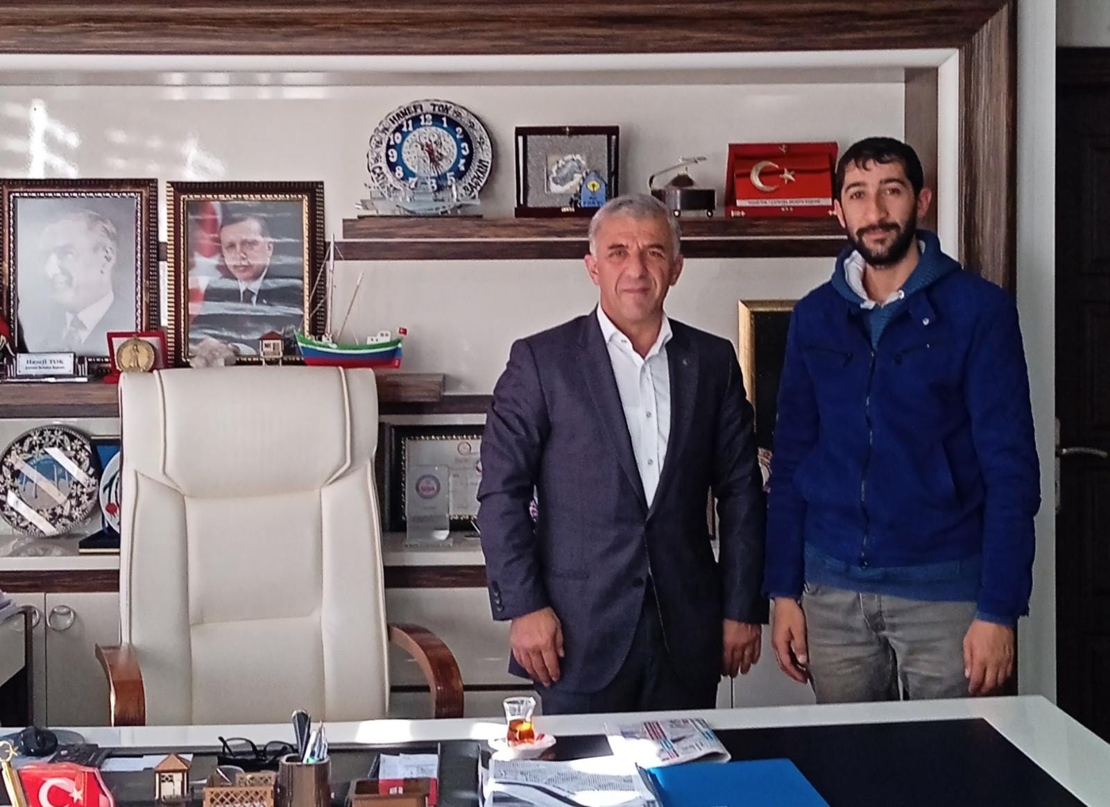 Başkan Hanefi Tok Sultan Murat Şenliğine Davet Etti