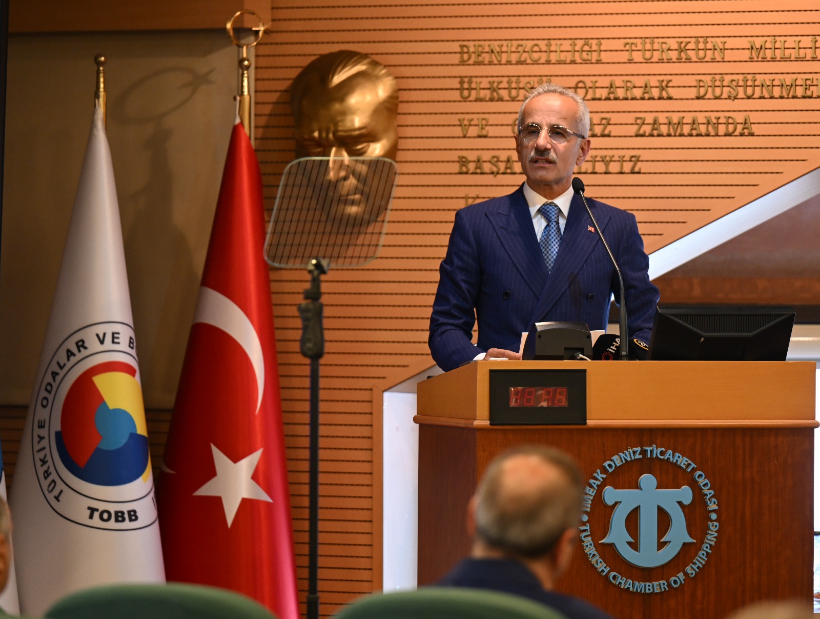 BAKAN ABDULKADİR URALOĞLU   TÜRKİYE SON 20 YILDA DENİZCİLİK ALANINDA ÇAĞ ATLADI