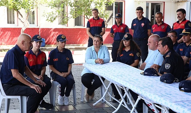 Aydın’ın “Ateş Savaşçıları”ndan Başkan Çerçioğlu’na Doğum Günü Sürprizi