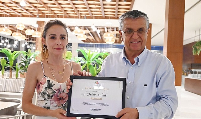 Başkan Topaloğlu’ndan KEMKUT’a teşekkür belgesi