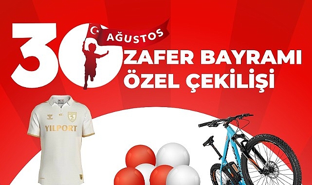Canik Belediyesi’nden 30 Ağustos’a Özel Hediyeler