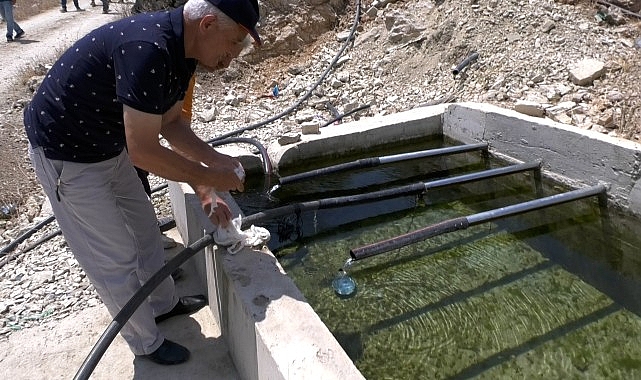 Celil ve Üçoluk yaylaları suya kavuşuyor