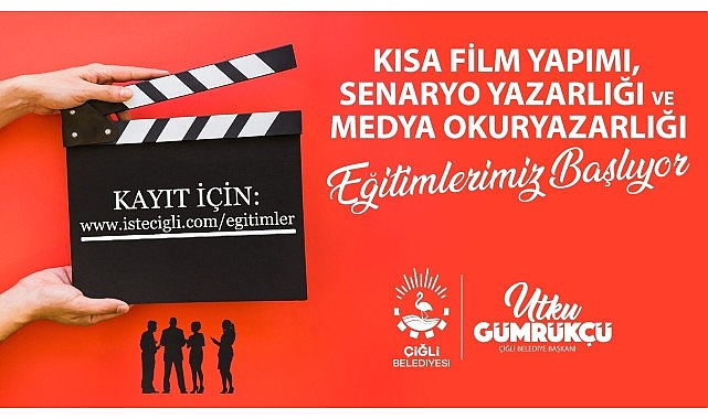 Çiğli’de Medya ve Sinema Eğitimlerinin Kayıtları Başladı
