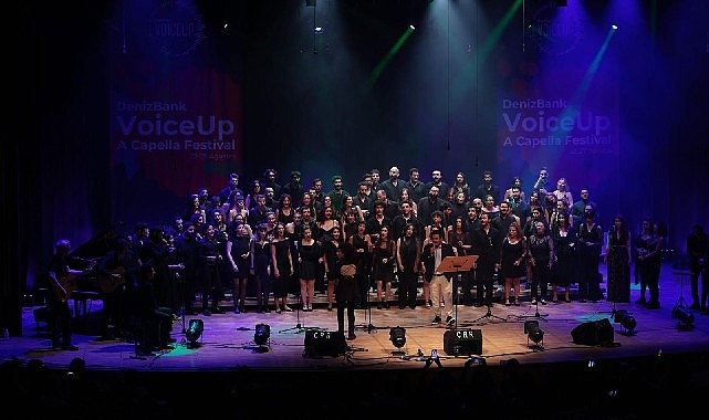 DenizBank VoiceUp A Capella Festivali yoğun katılım ile başladı