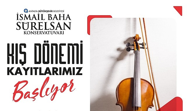 İsmail Baha Sürelsan Konservatuvarı Kış Dönemi Kayıtları Başlıyor