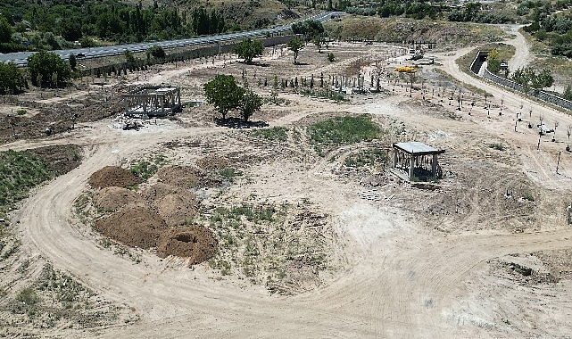 Nevşehir Millet Bahçesi hızla ilerliyor