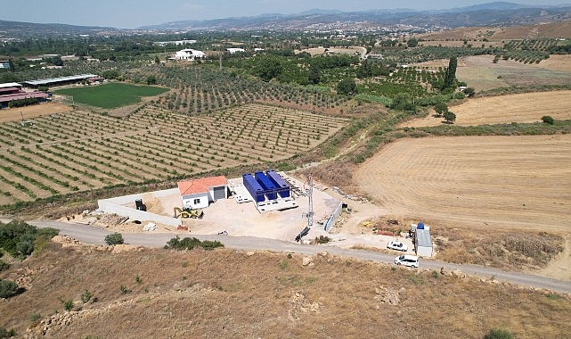 Seferihisar’da arıtma tesisinin çalışmaları sürüyor