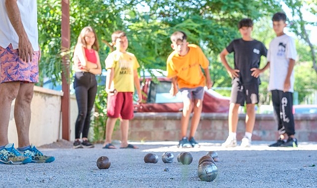 Seferihisarlı çocukların yaz okulu keyfi
