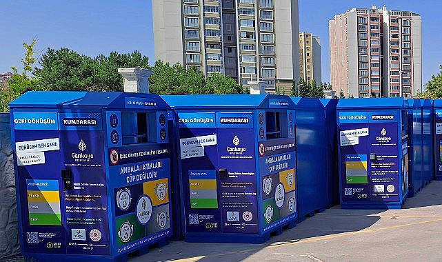 Taşdelen’den Çankaya’ya 50 Yeni Geri Dönüşüm Kumbarası