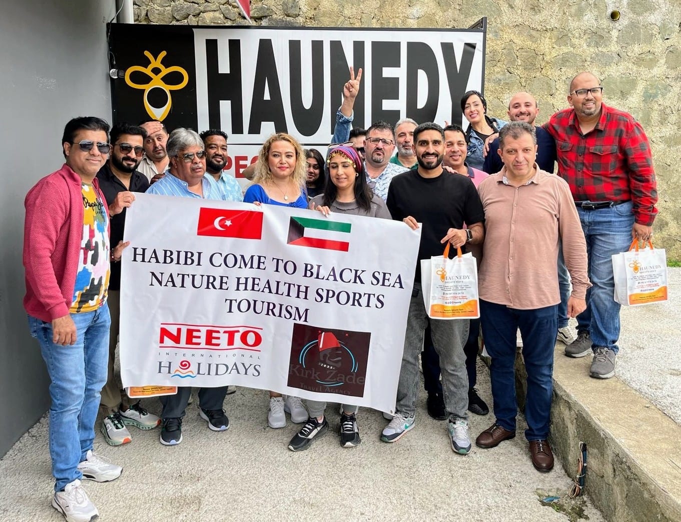 KUVEYT’Lİ ACENTALAR DOĞU KARADENİZ’DE