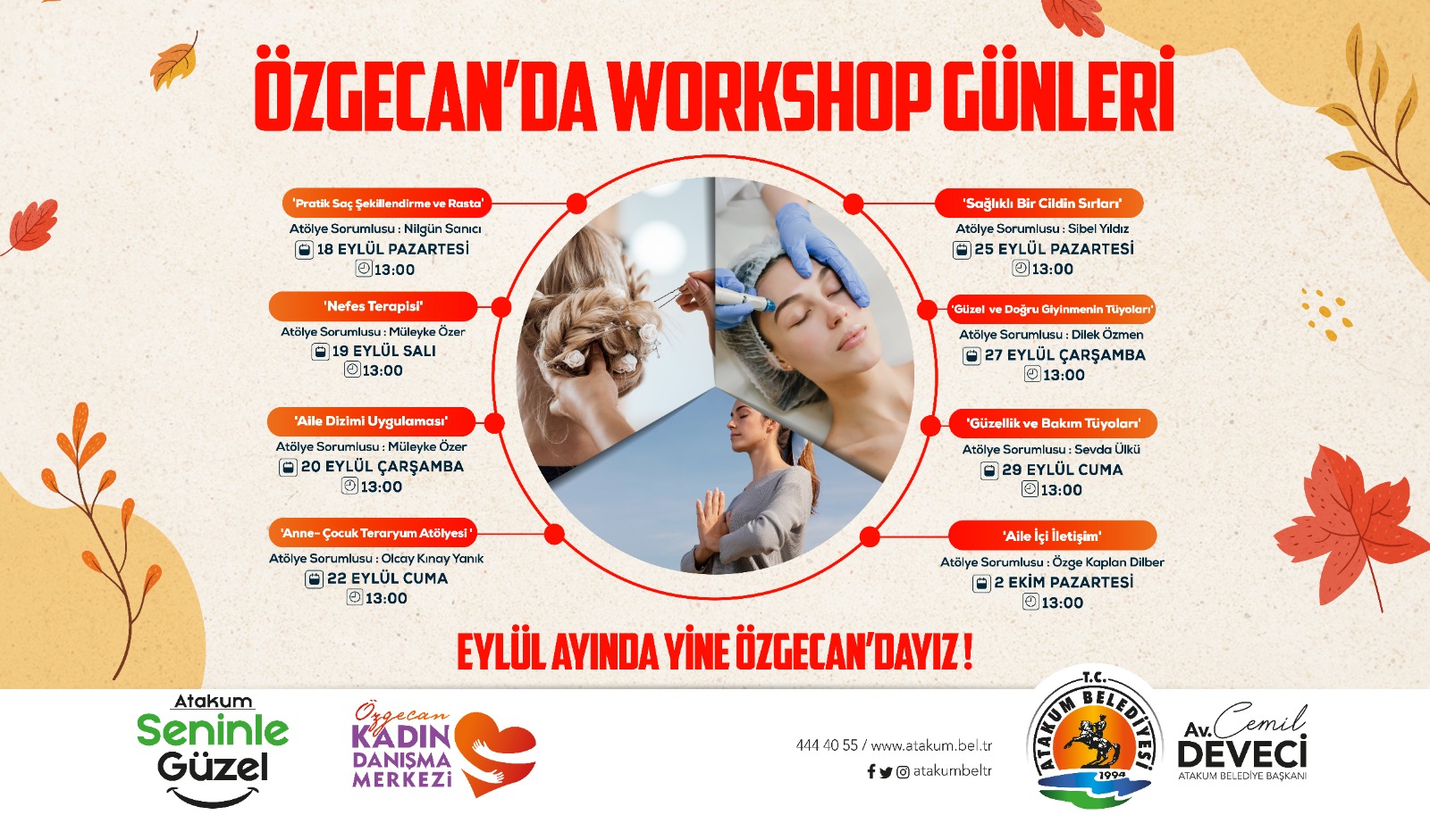 ‘Özgecan’da Workshop Günleri’   başlıyor