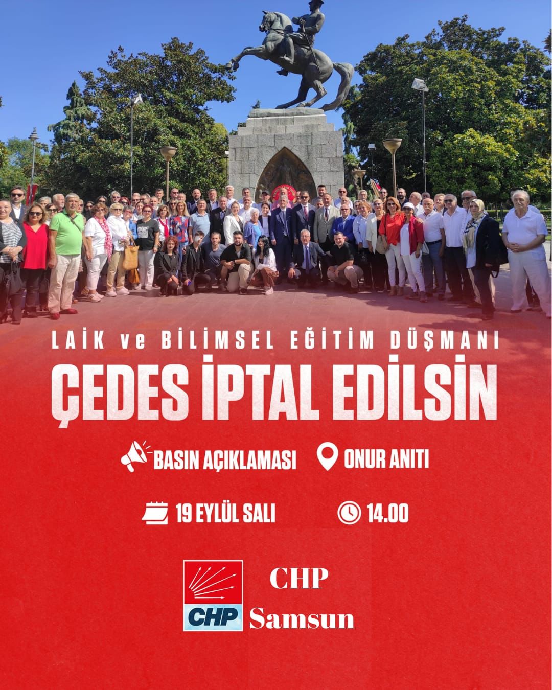 ÇEDES Projesi Protesto Edildi.