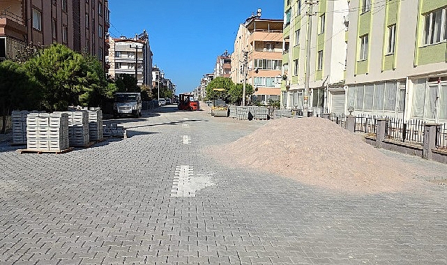 Altınkum’da Cadde ve Sokaklar Yenileniyor