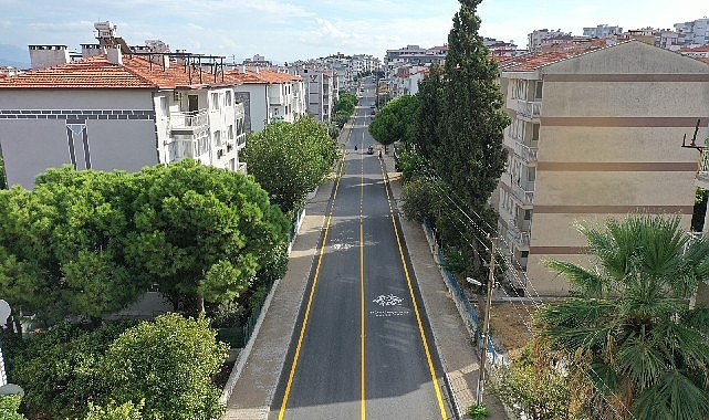 Aydın Büyükşehir Belediyesi Söke Milli Egemenlik Caddesi’ni baştan sona yeniledi
