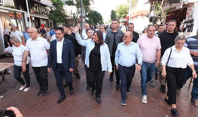 Başkan Çerçioğlu Nazilli’de vatandaşlarla bir araya geldi