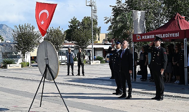 Gaziler, Düzenlenen Törenle Anıldı
