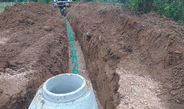 İSU, Kırsal Mahallelerde altyapı yatırımlarını sürdürüyor