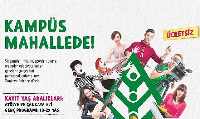 “Kampüs Mahallede” Kurs Kayıt Dönemi Başlıyor