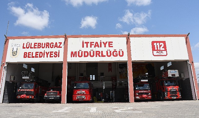 Lüleburgaz’ın ateş savaşçıları 7/24 göreve hazır!