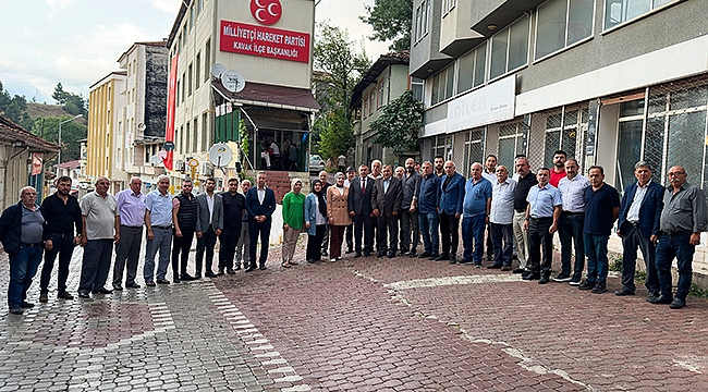 Samsun MHP’den Seçim Ziyaretleri Başladı