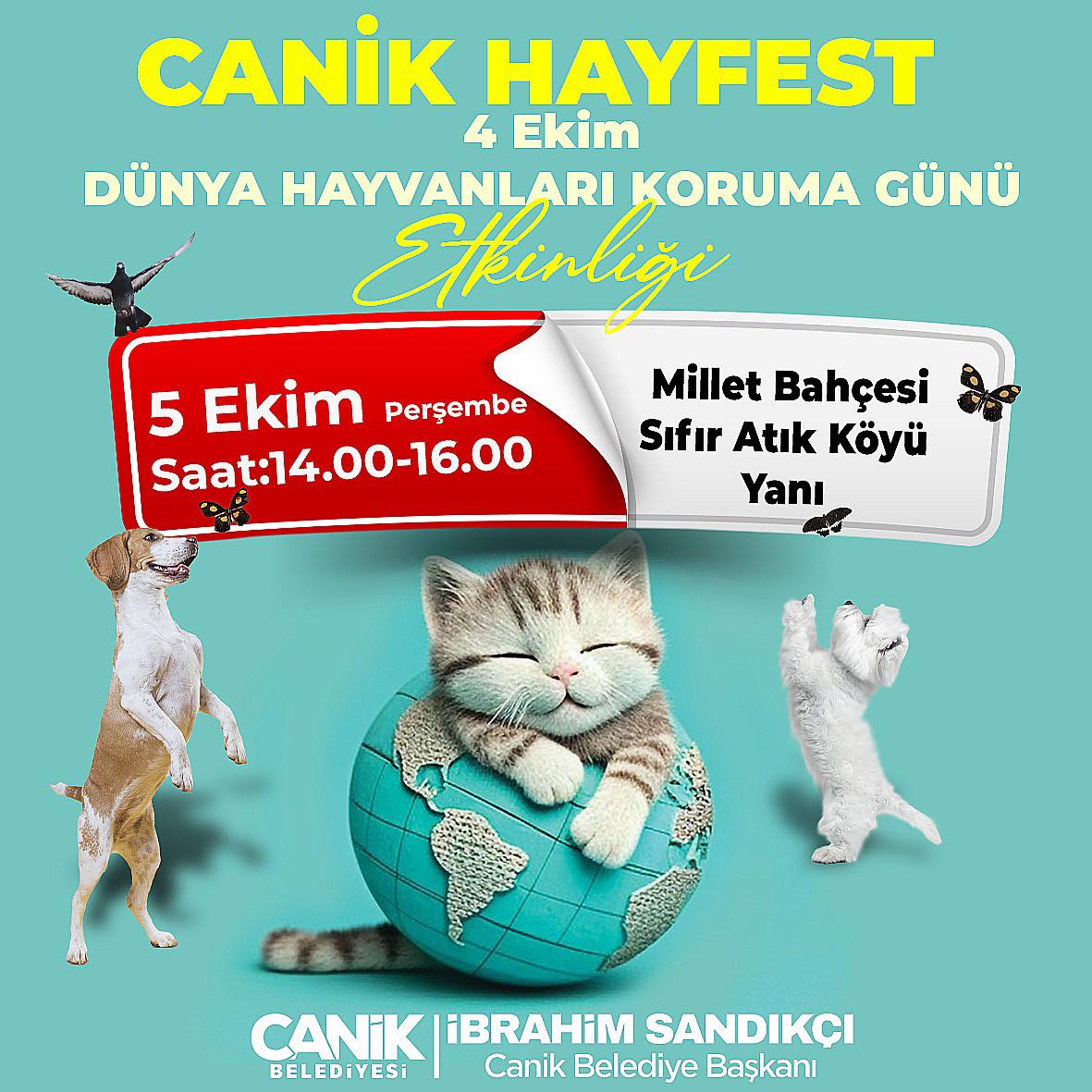 Canik Sevimli Dostlar İçin Buluşuyor