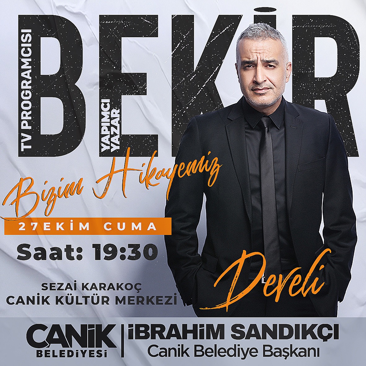 Bekir Develi Canik’te Vatandaşlarla Buluşuyor