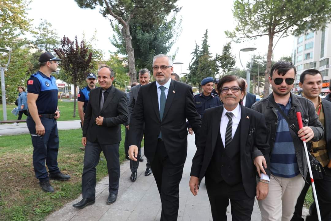 Bafra’da 15 Ekim dünya beyaz baston etkinliği