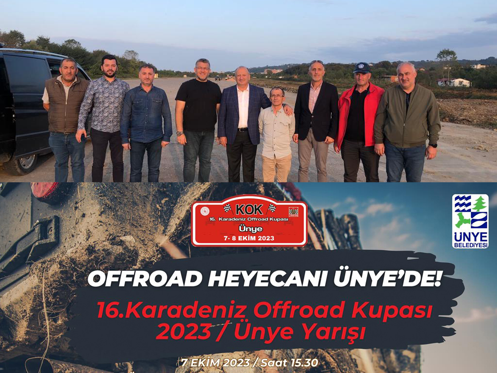 ÜNYE’DE 3. KEZ OFF-ROAD HEYECANI BAŞLIYOR