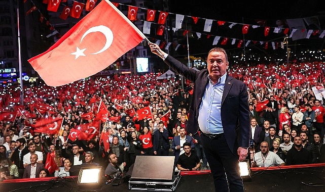 Başkan Muhittin Böcek 29 ekim cumhuriyet bayramı mesajı