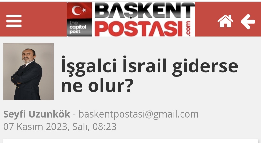 İşgalci İsrail giderse ne olur?