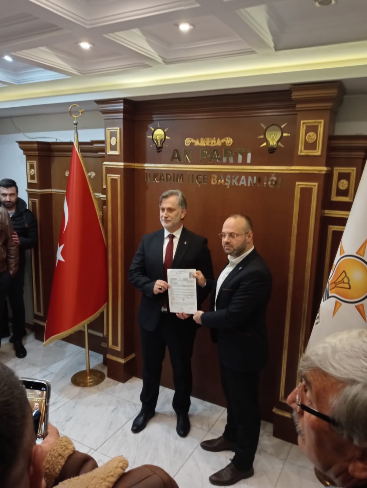 ENVER SEDAT TAMGACI İLKADIM BELEDİYE  BAŞKANLIĞINA ADAY ADAYLIĞINI AÇIKLADI